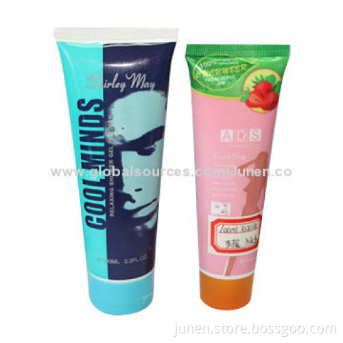 Plastic tube with beautiful printing and various specs